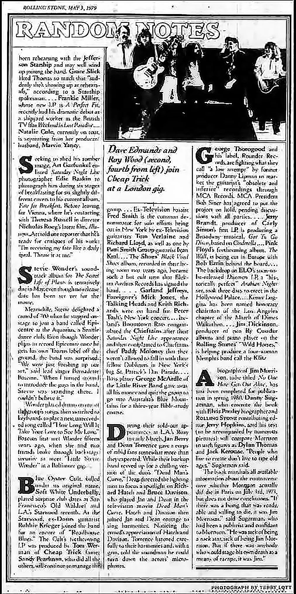 Rolling Stone, May 1979