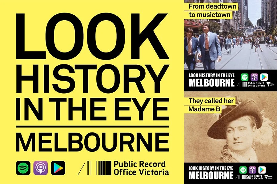 Podcast Producer, Writer and Editor: Look History in the Eye is an award winning history podcast produced by Kate and her team. In 2020 Kate and her team produced the first podcast for the Victorian Archives Centre in order to extend the reach of the