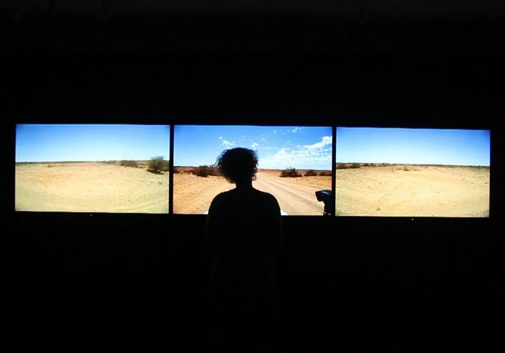 The Road 
In 2021  Kate was one of the narrative curators of The Road, a 15 minute video art projection piece which aims to immerse the visitor in wide open landscapes. The piece forces a mental unraveling by moving the viewer from the harsh stimulat