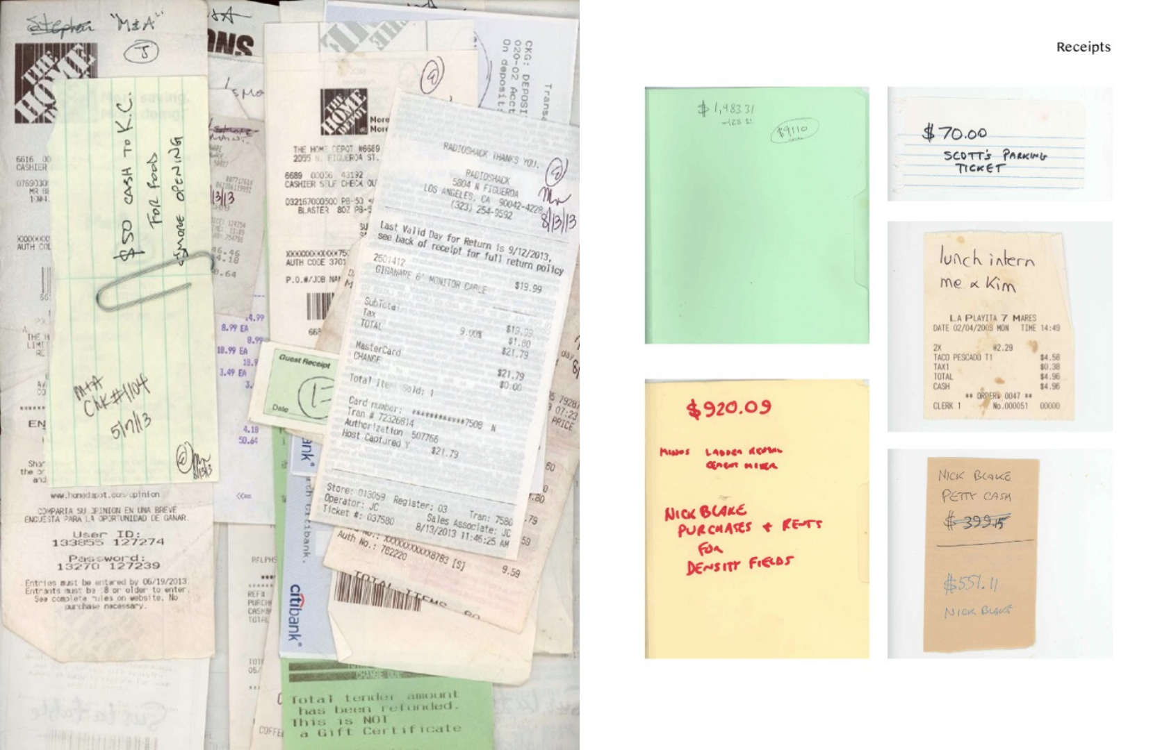 Physical Archive History — Materials & Applications
