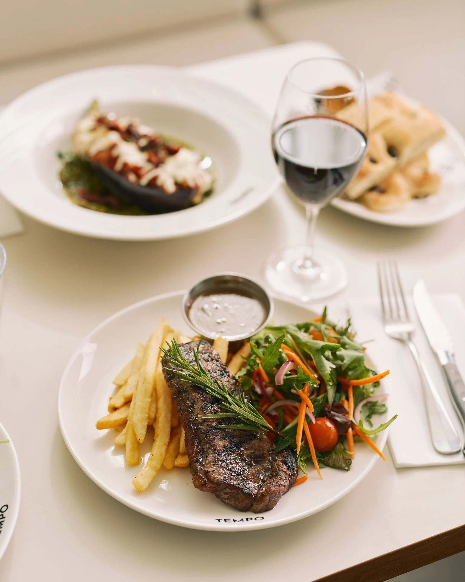 Steak Night is calling. 🥩

Join us tomorrow evening at Tempo Kitchen &amp; Bar and enjoy our 200g feature steak for $32.

Served with fries, salad, and your choice of truffle butter or mustard.

Available every Monday night. Book your table via link