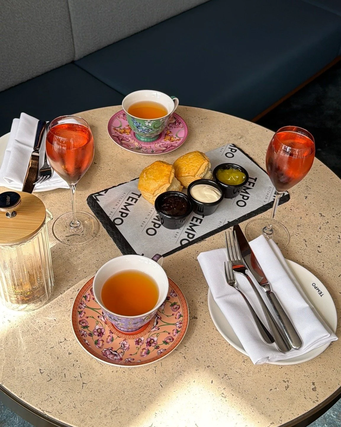 Scones, tea and a little bit of bubbles? Sounds like the perfect way to spend your weekend. 🫖🥂✨

Indulge in High Tea at Tempo, complete with sweet and savoury treats, freshly baked scones and a glass of bubbles on arrival.

Book your table via link