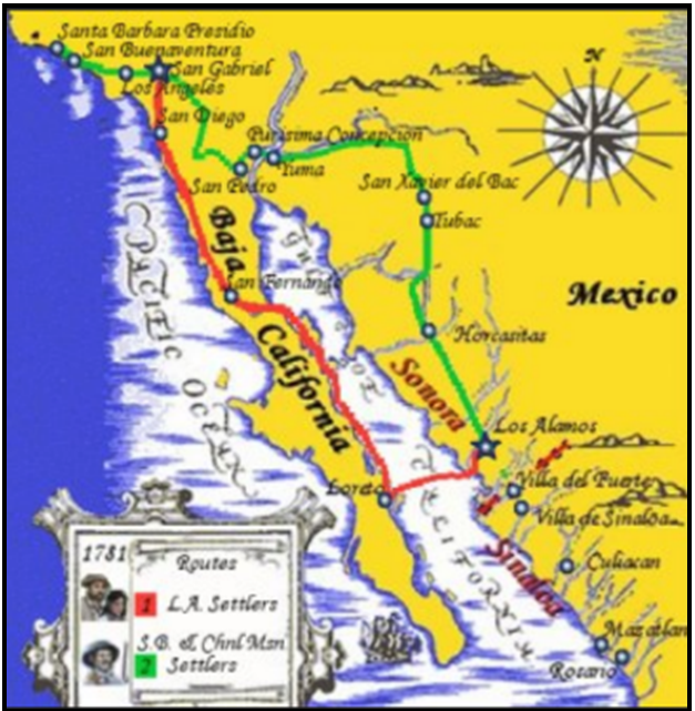 The Expedition of 1781: The Founding of Los Angeles — Indigenous Mexico