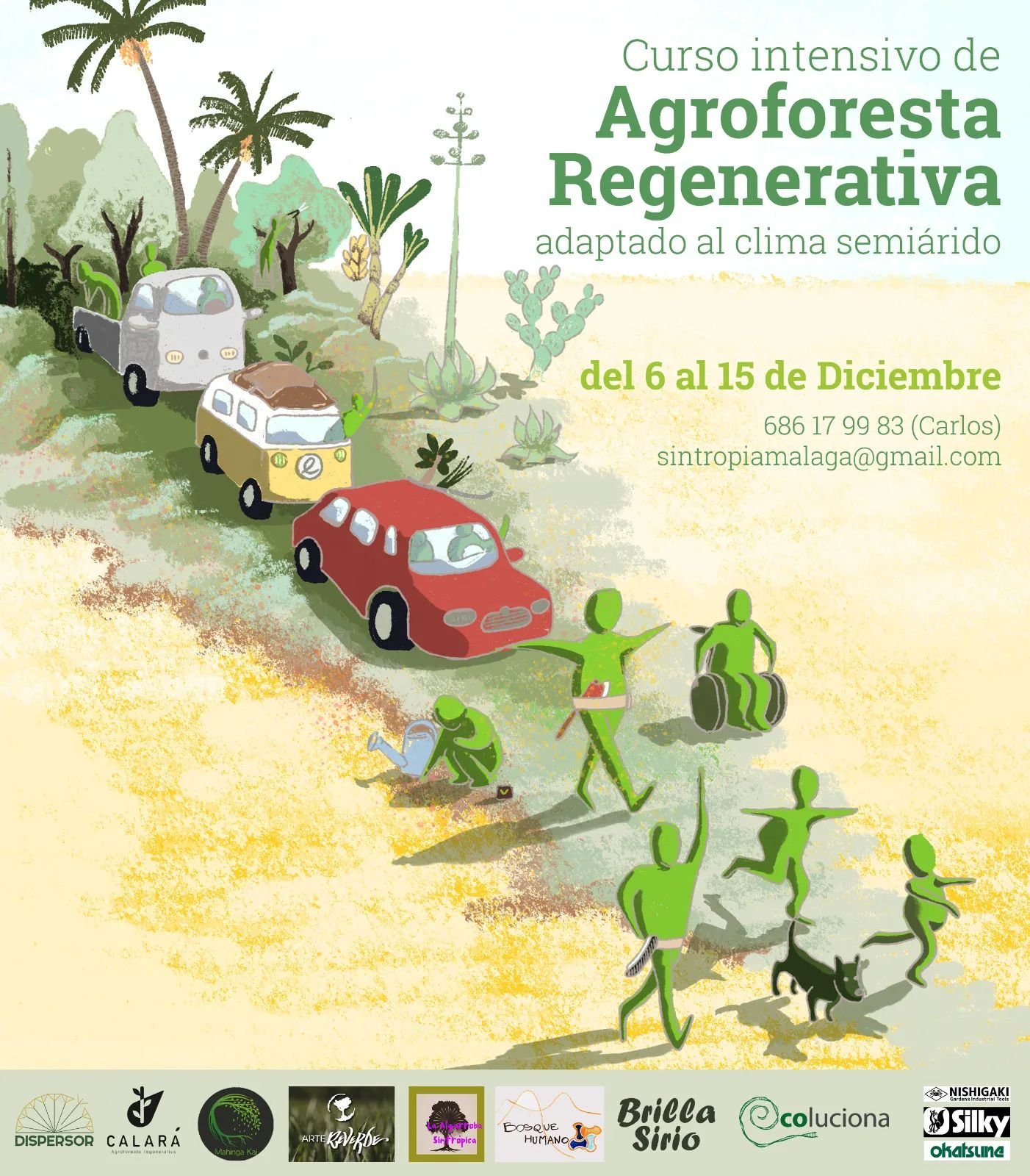 SUMATE A ESTA CARAVANA SINTR&Oacute;PICA. 

Nuestro viaje comenzar&aacute; en el balc&oacute;n que mira al continente africano desde Las monta&ntilde;as donde se encuentra enclavado @proyectobrillasirio

Proseguir&aacute; en las faldas del Parque Nat