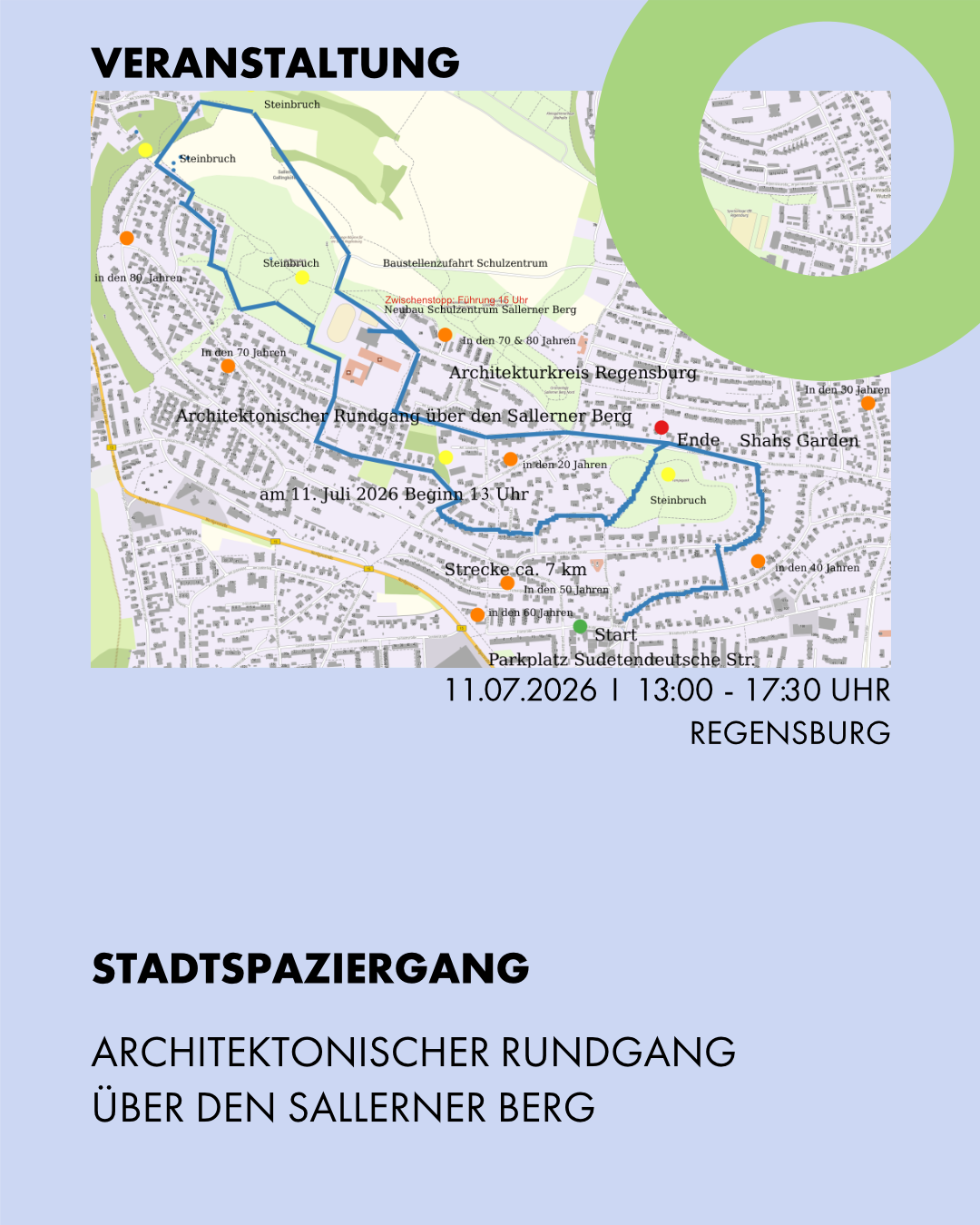 STADTSPAZIERGANG SALLERNER BERG