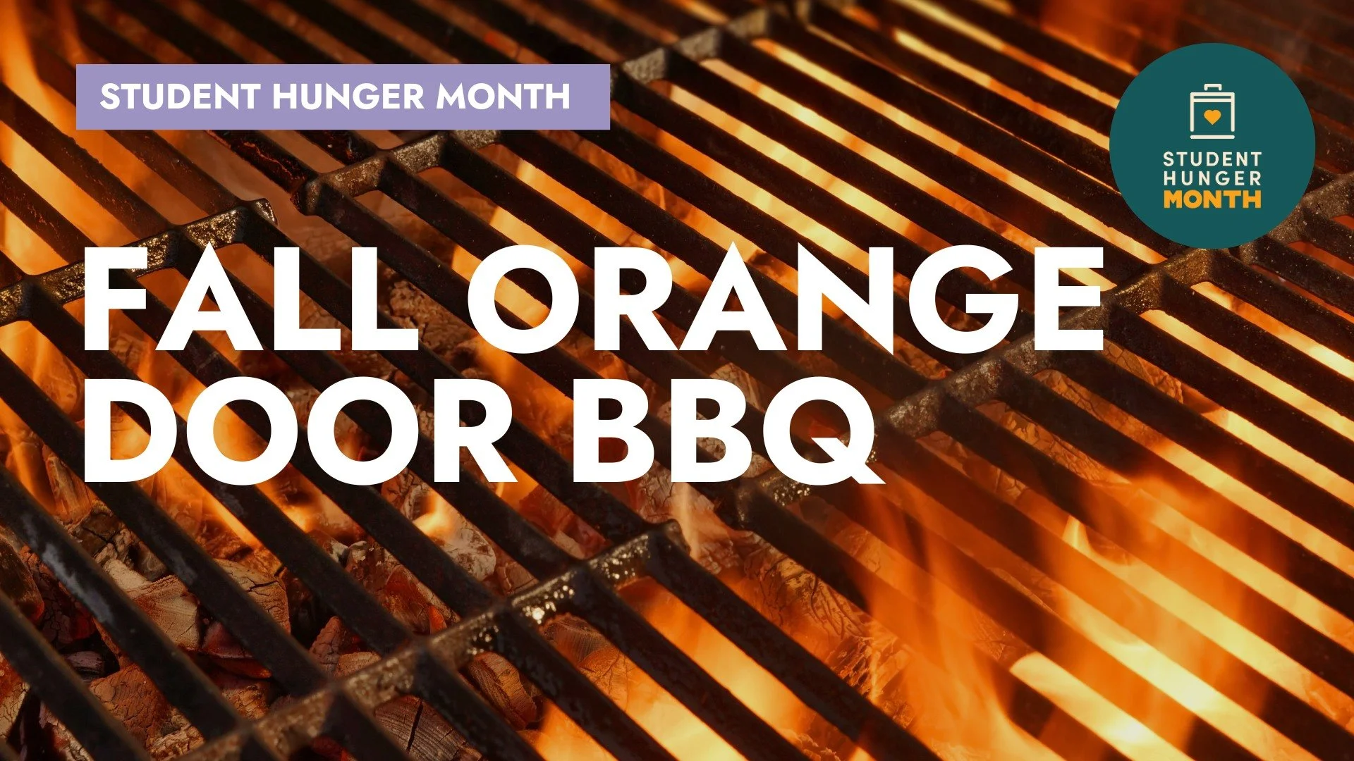Home Depot Fall Orange Door BBQ