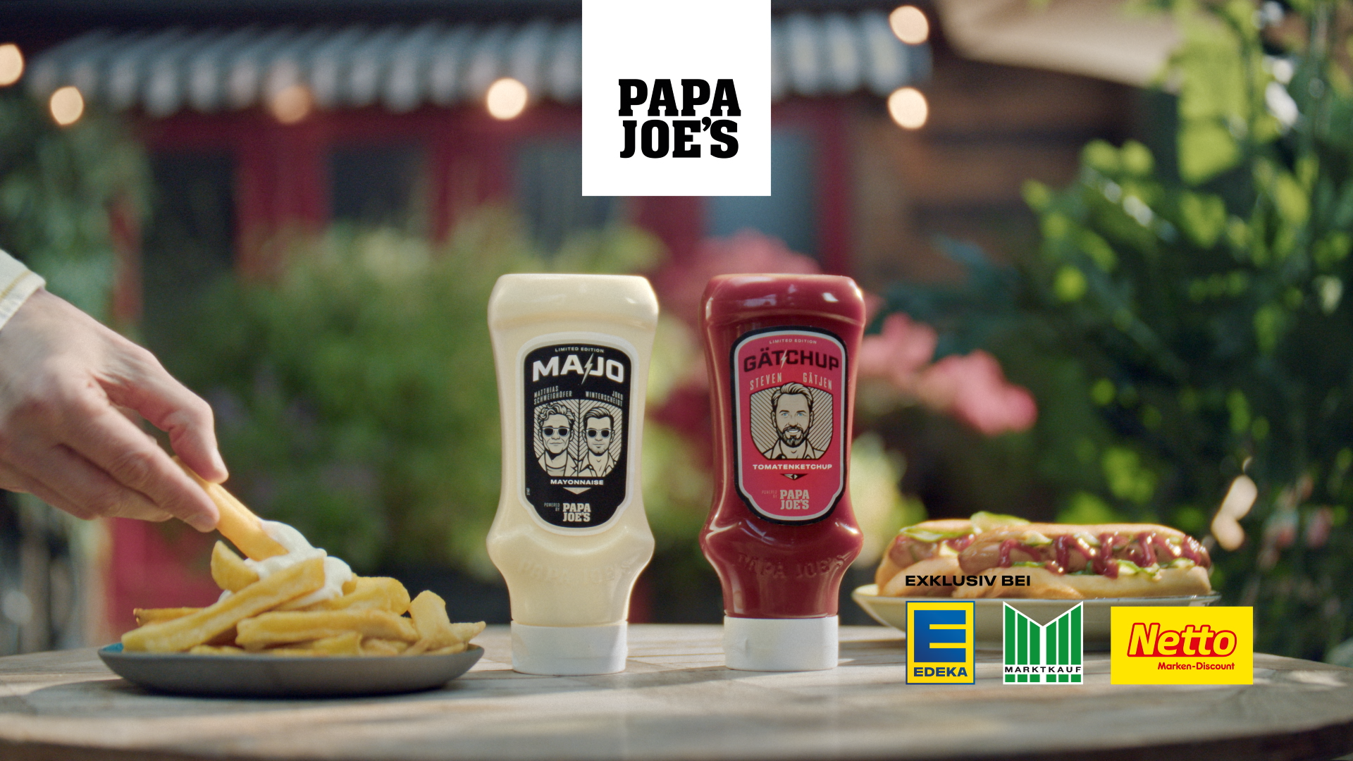 Papa Joe's &amp; Edeka - Majo &amp; Gätchup