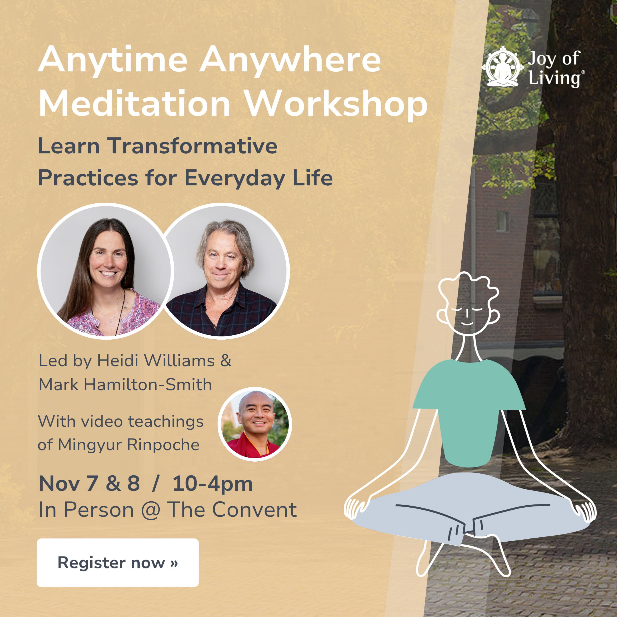 Anytime Anywhere Meditation - Live Weekend Workshop in Melbourne