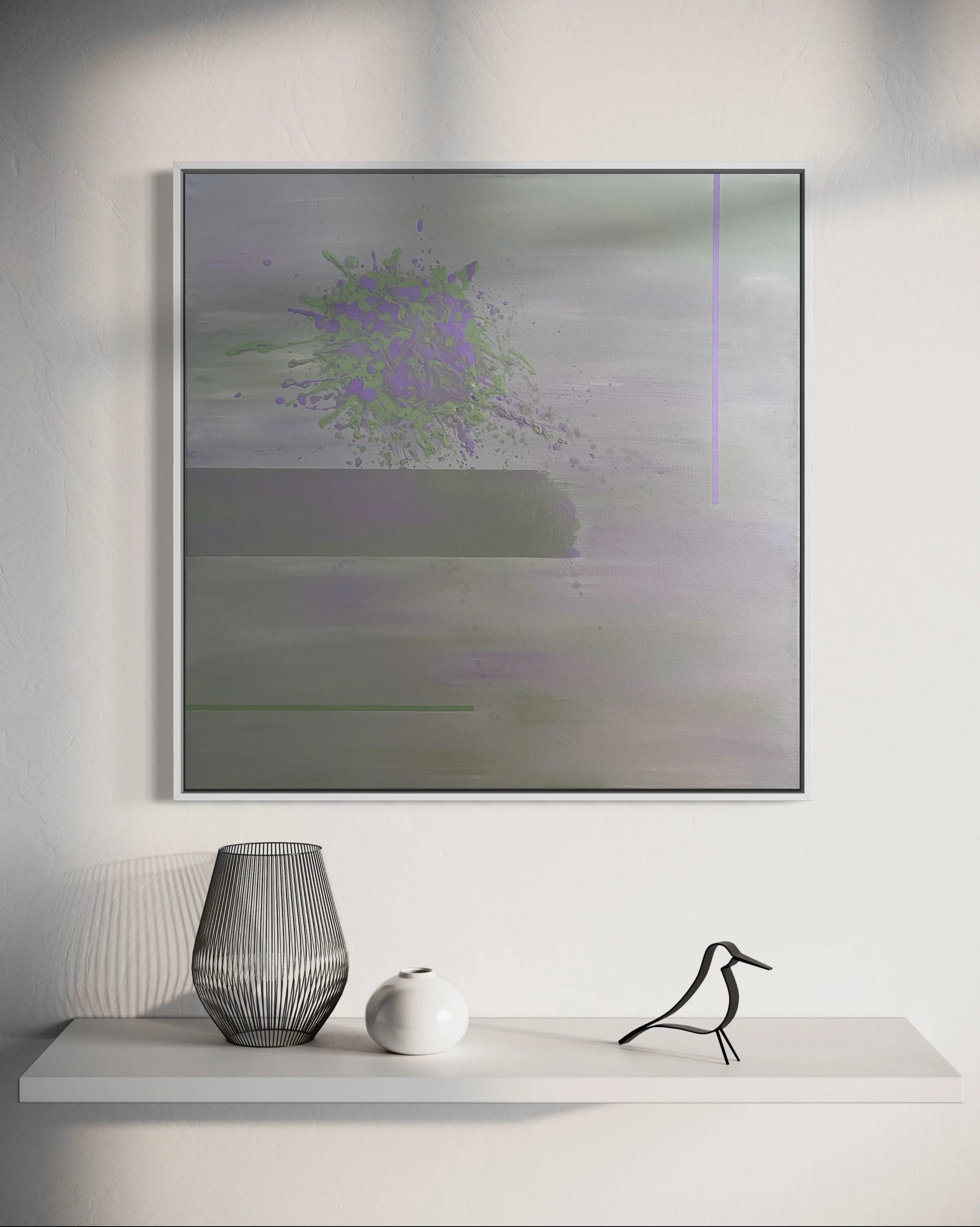 80x80cm 
Acrylfarben auf Leinwand 
690,00€ statt 800,00€ 