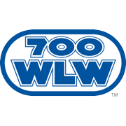 WLW radio station logo with '700 WLW' text inside an oval shape.