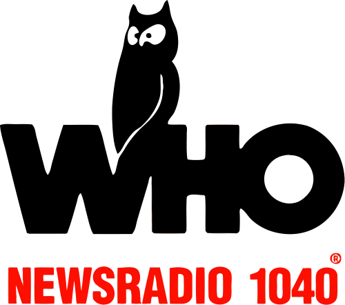 Logo of NEWSRADIO 1040 in red text with a black background.