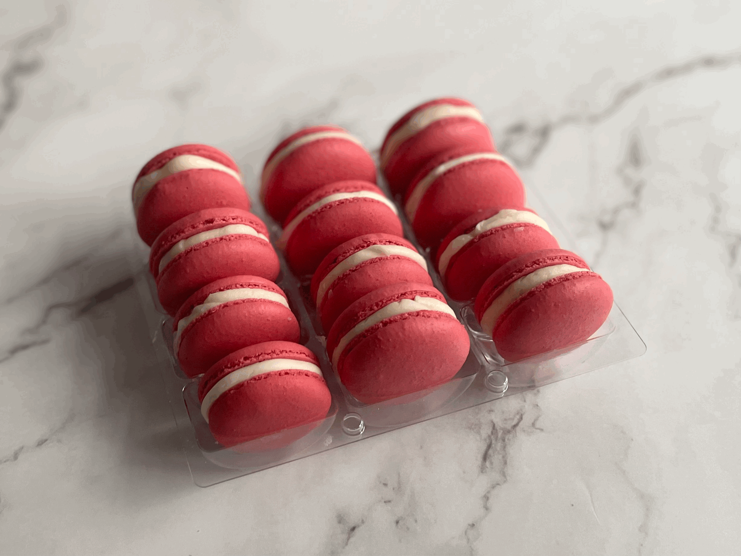 Raspberry Macaron