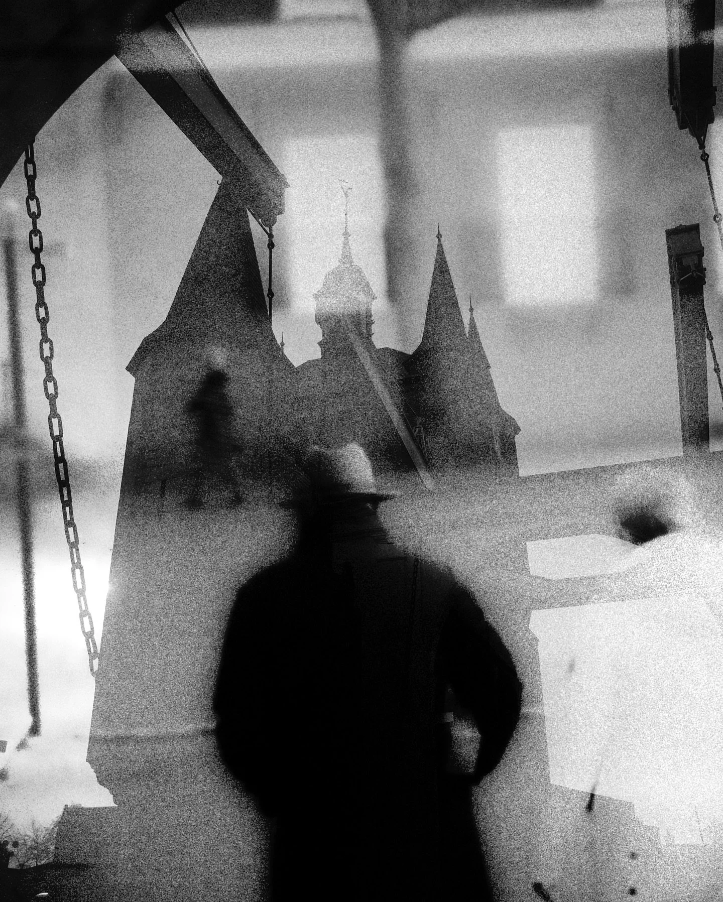 Fragments from Zierikzee, a B&amp;W experiment. 

#gossebouma #anewlightonthenetherlands #streetphotography #straatfotografie #doubleexposurephotography #zierikzee