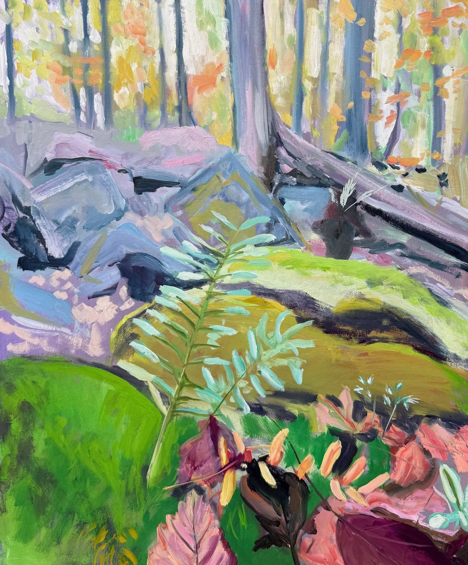 Forest Walk 24 by 20 Oil.jpg