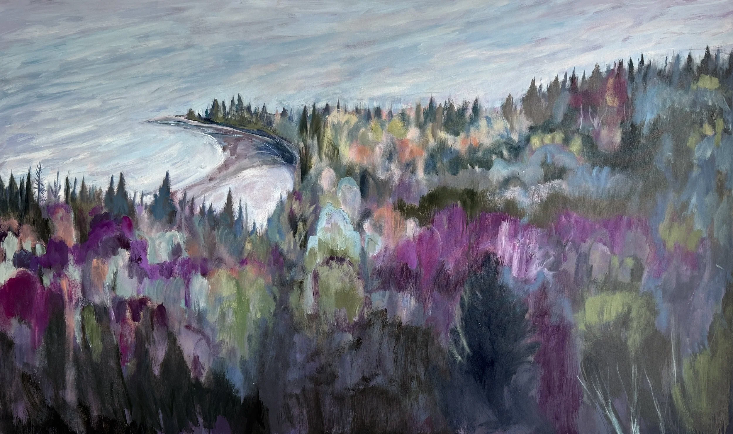 Untouched Cove 36 by 60 Oil.jpg