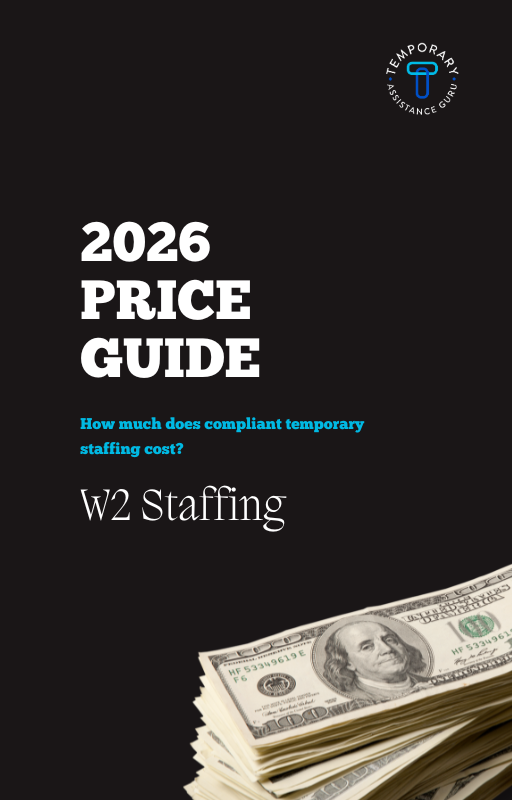 How Much Does Compliant Temporary Staffing Actually Cost? [2026 Price Guide]