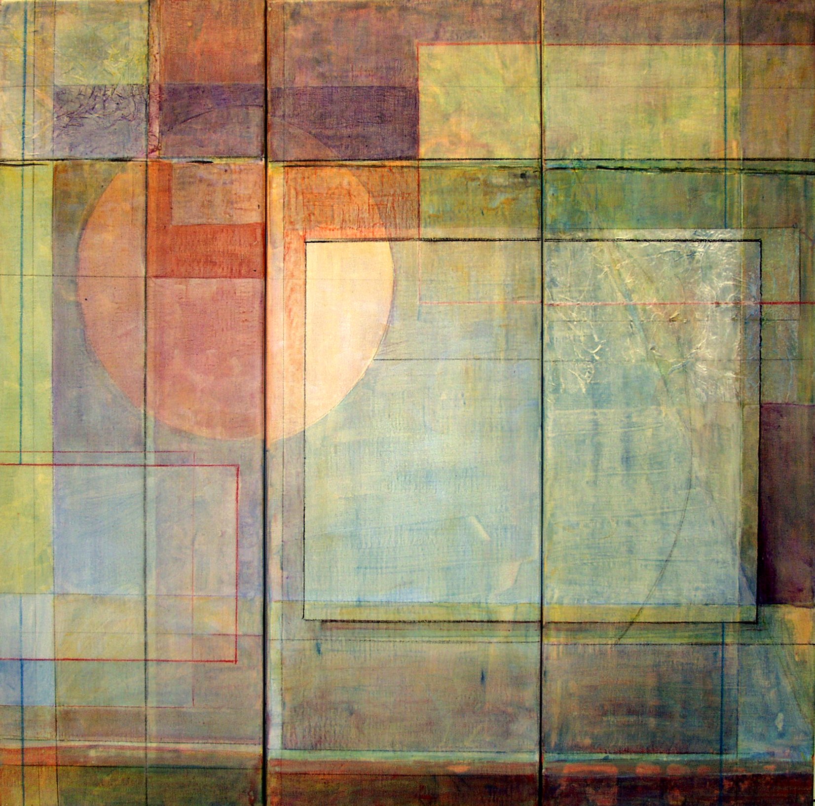 URBAN SUN
polymers, graphite, conte crayon, charcole on canvas