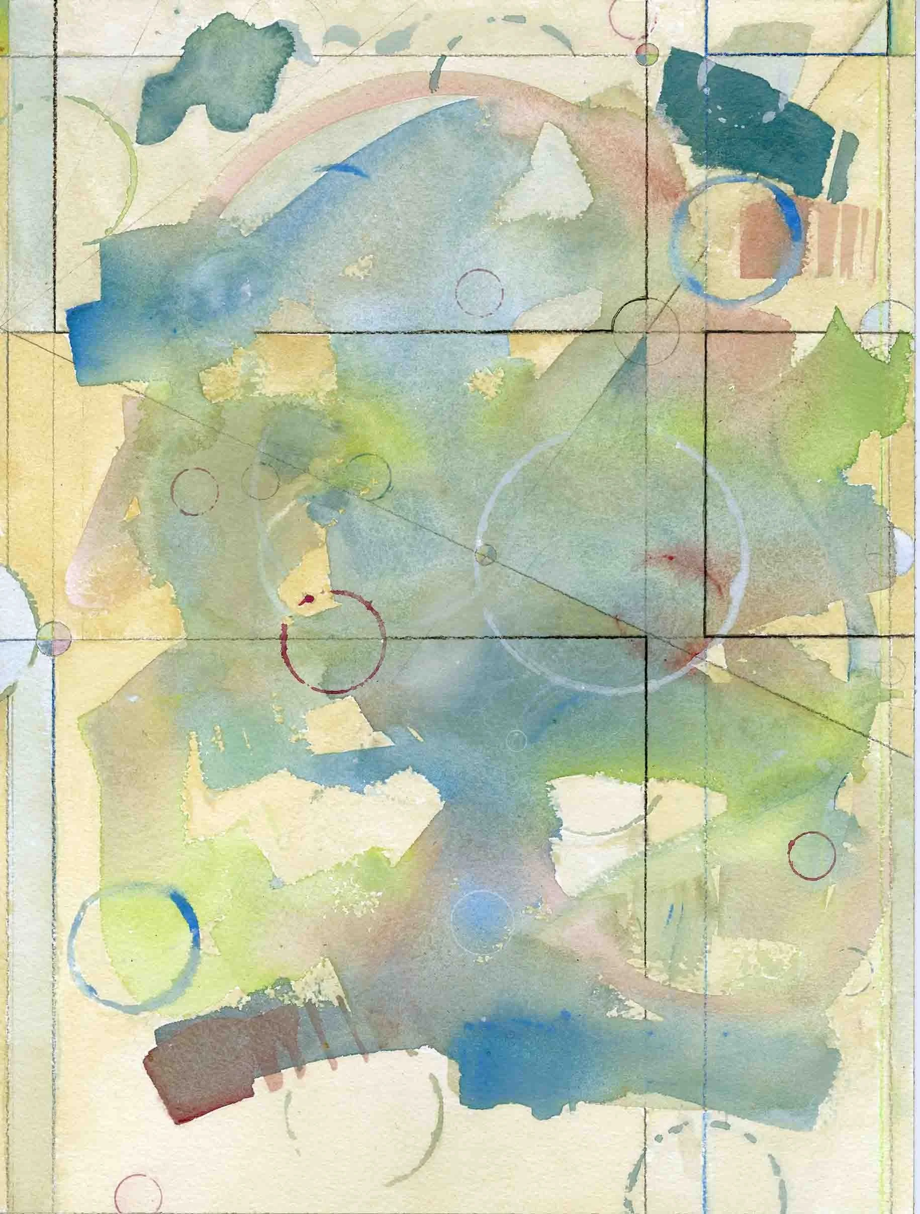 INTERSTELLAR   
gouache, transparent watercolor, graphite, watercolor pencil on paper