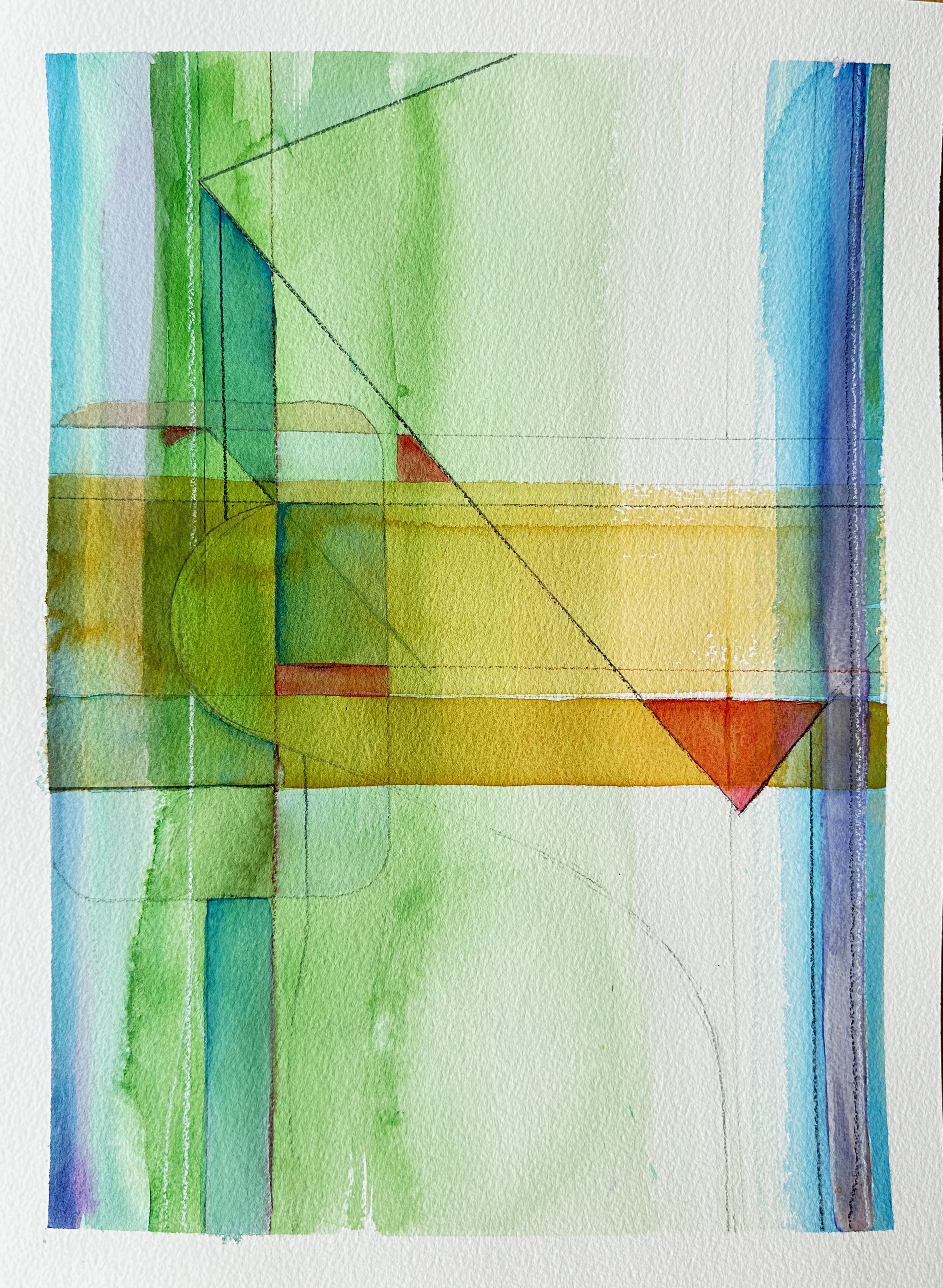REACH
gouache, transparent watercolor, graphite, watercolor pencil on paper