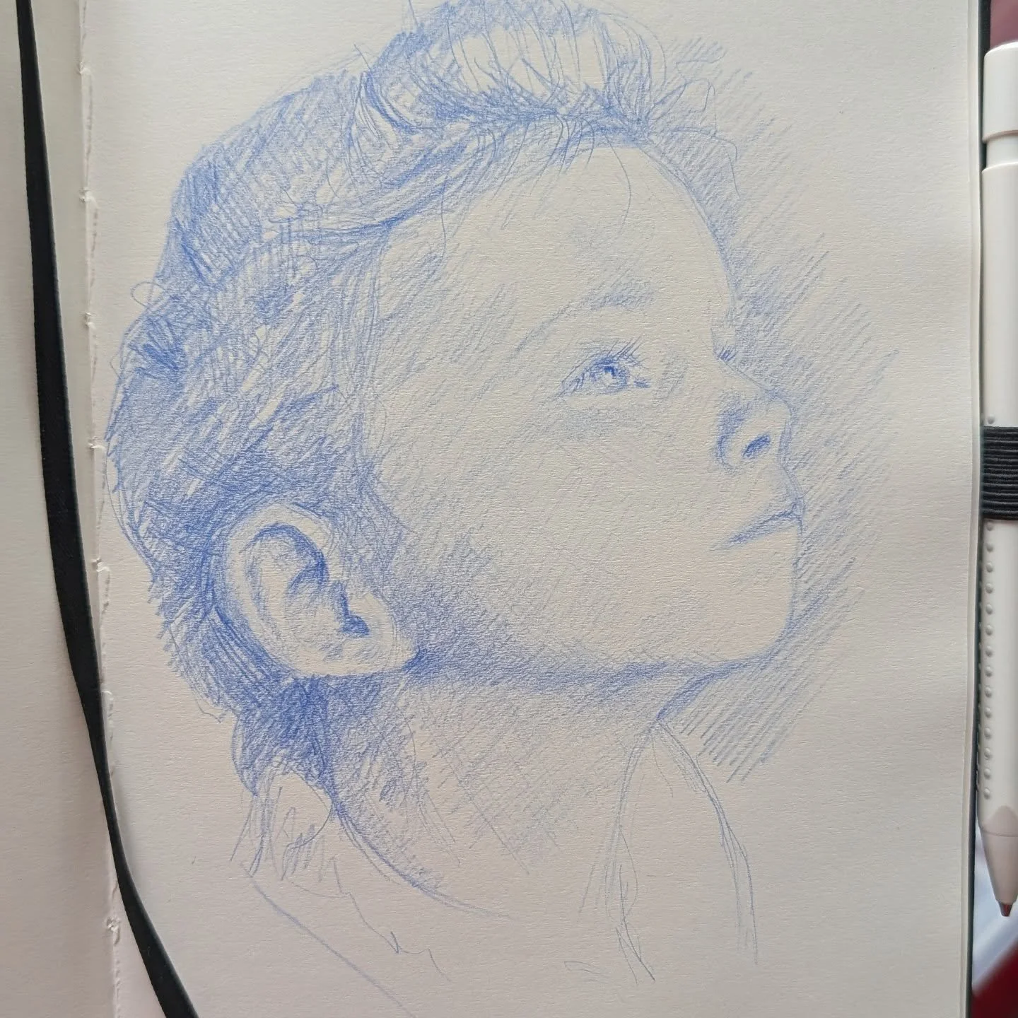 My girl 

An airplane sketchbook doodle 

I'm just back from a week in Texas (photos coming soon) and although I had a blast there are a couple of people and a furry little one that were hard to be apart from..

I'm hoping to find ways to take her in