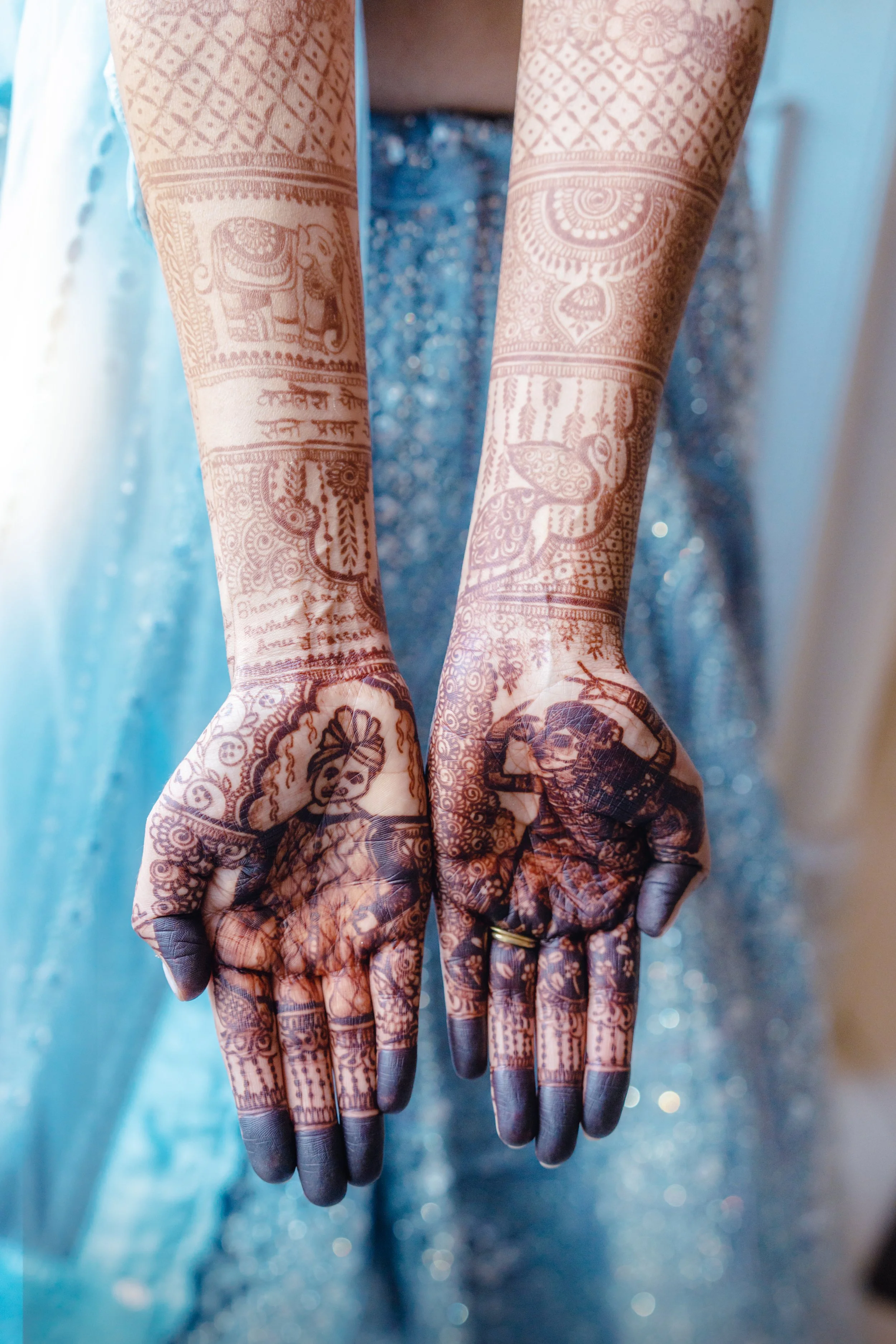 Mehndi and Sangeet event for Indian Destination Wedding in Lisbon Portugal