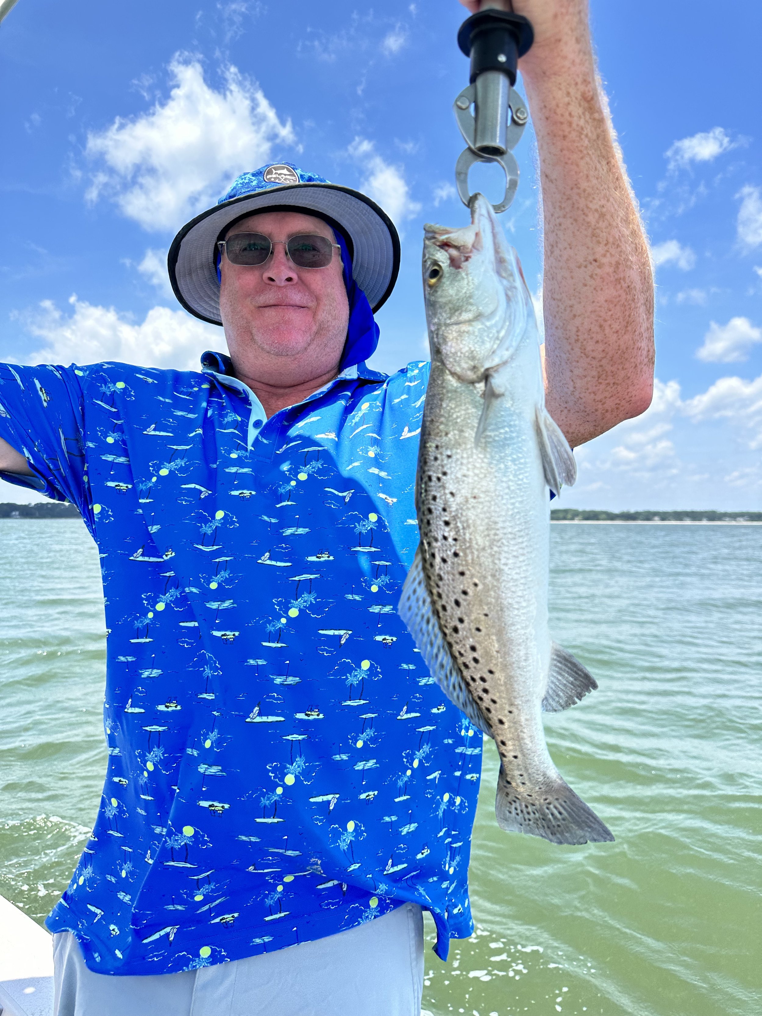 gator trout in Hilton Head island inland waters