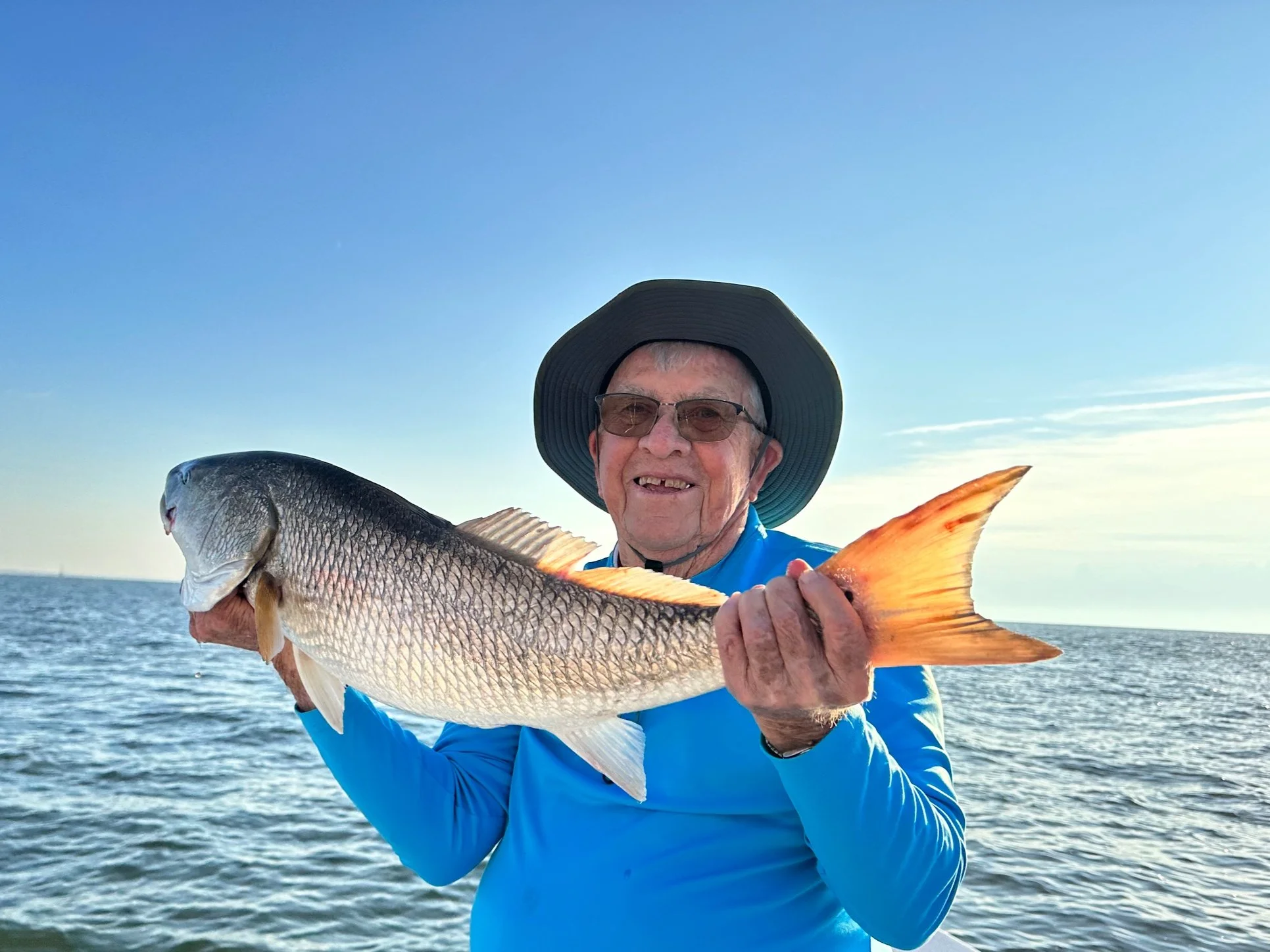 bull redfish all year long in Hilton Head