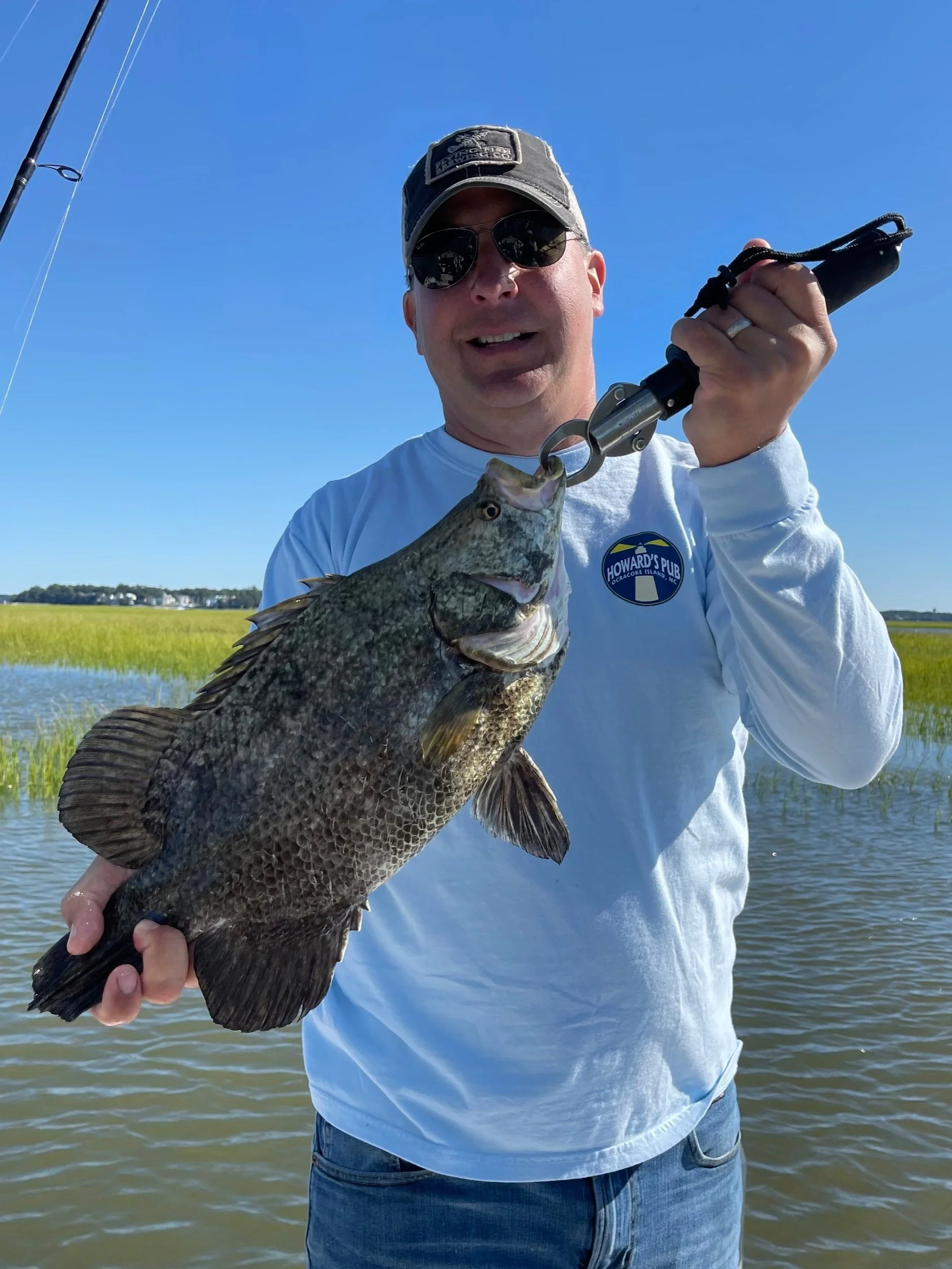 triple tail fishing inshore Hilton Head Island