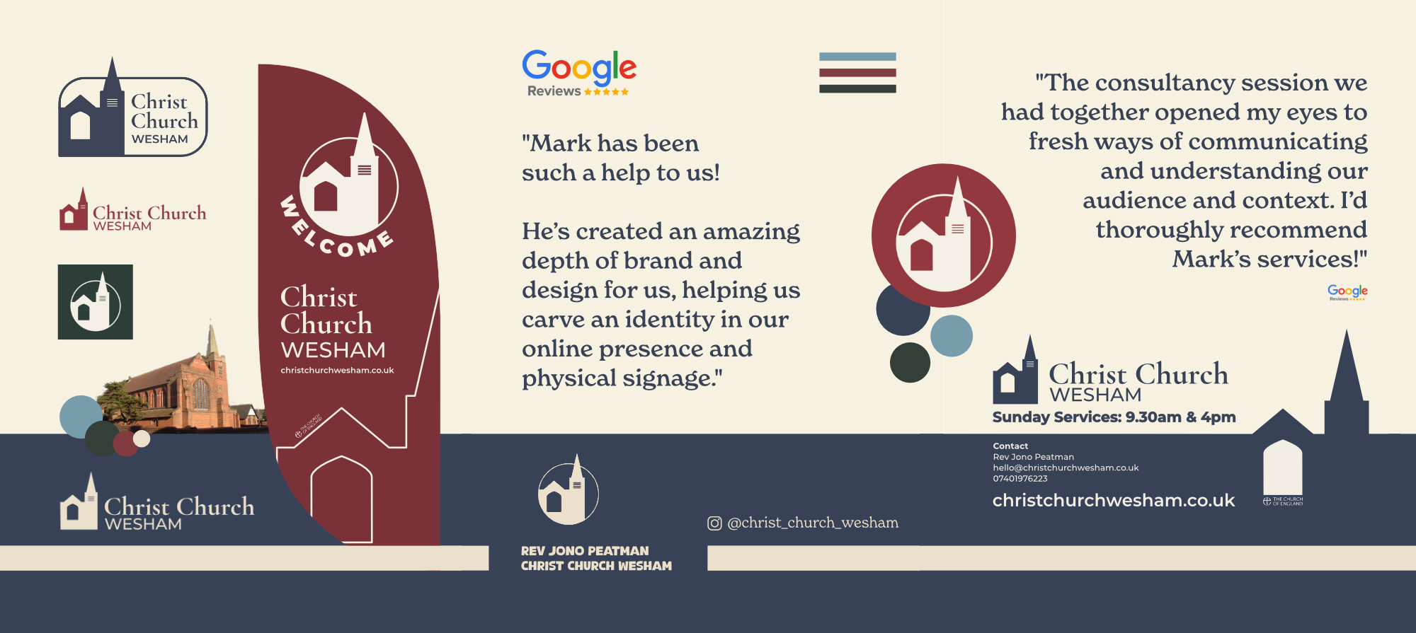 Christ Church Wesham - Rebranding and Consultancy Review
