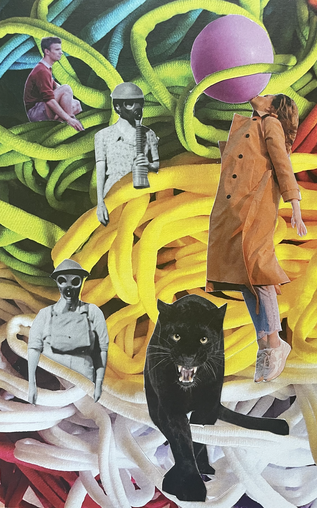 I am the one who blows bubbles to float away in a world trapped in danger, cruelty, bad news and constant uncertainty.