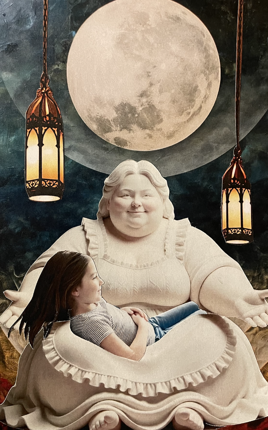 I am your dough mother. I am the one who is always here with open arms, a warm heart, and nurturing. I shine a light back on your heart.