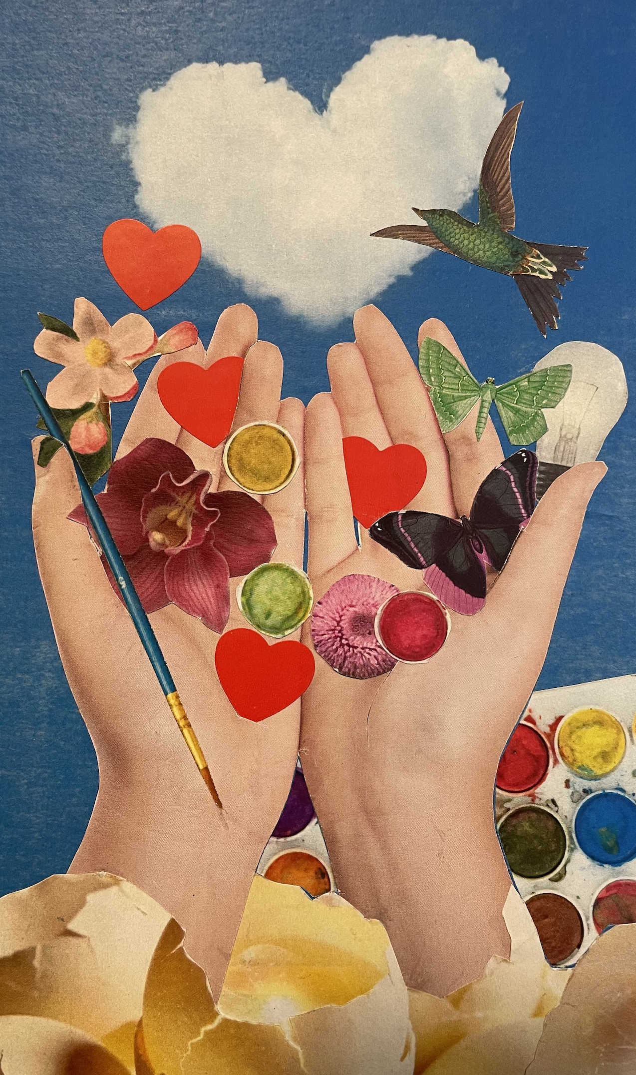 I am the hands that nurture. I am the ones that hold love, light, nature and creativity.