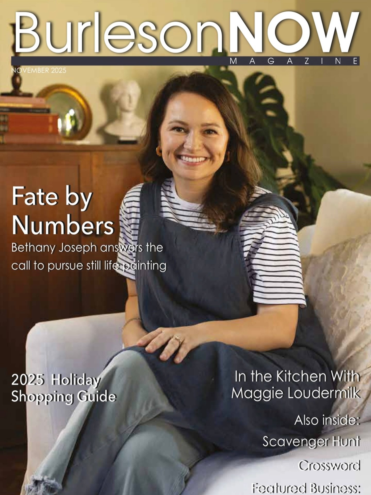 Honored to be the cover of this month&rsquo;s edition of Burleson Now. Thanks for the feature!