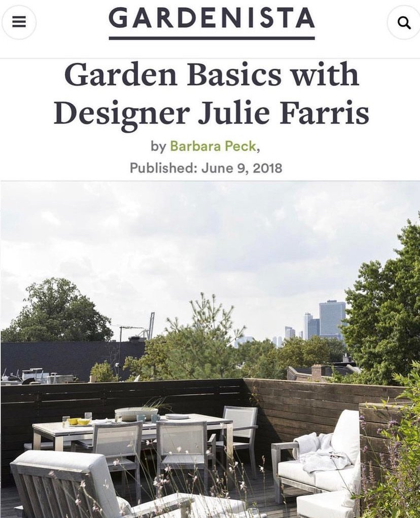 Gardenista features Rooftop Garden for Design Basics 