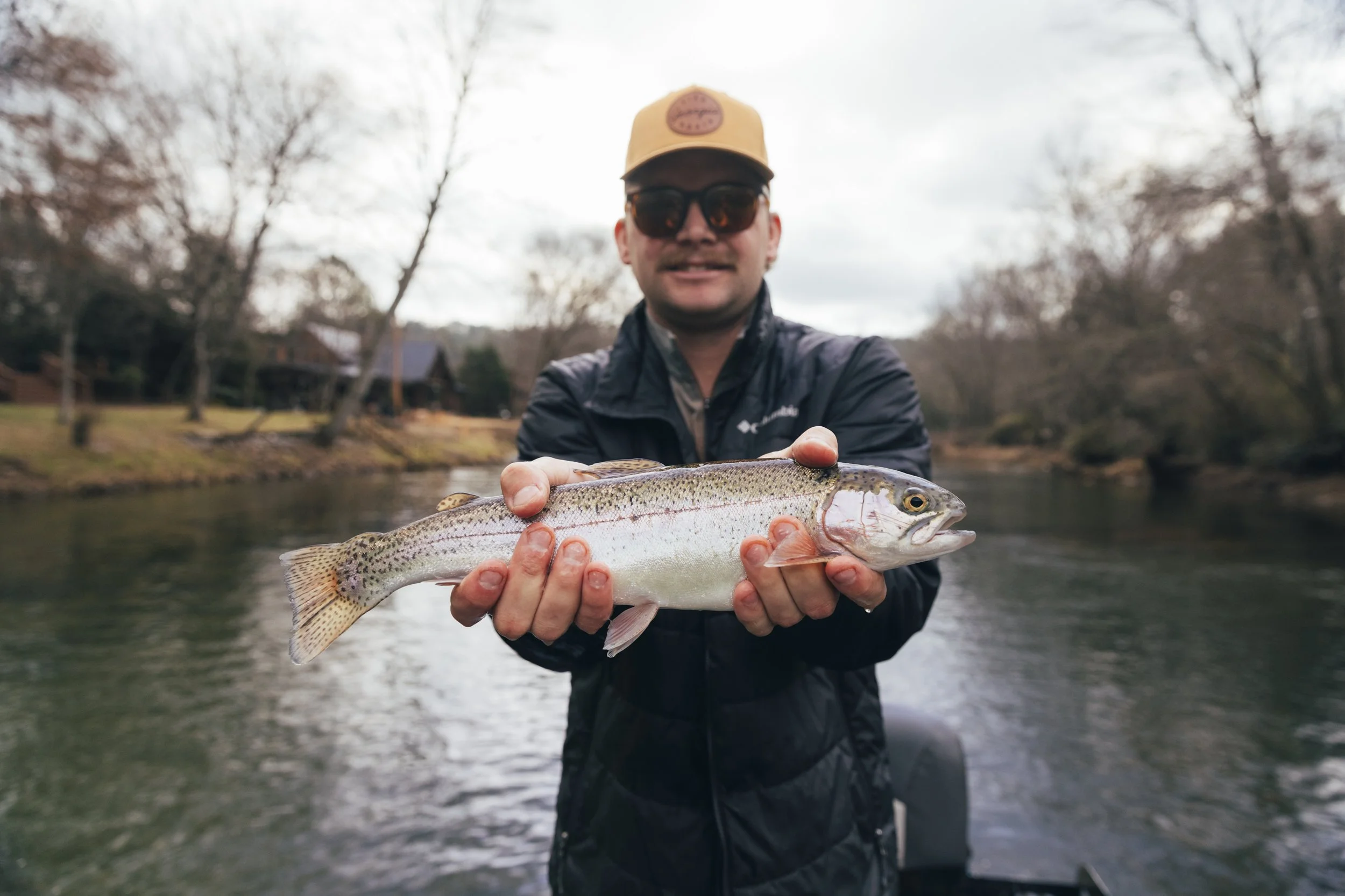 North Georgia fly fishing on the Toccoa River