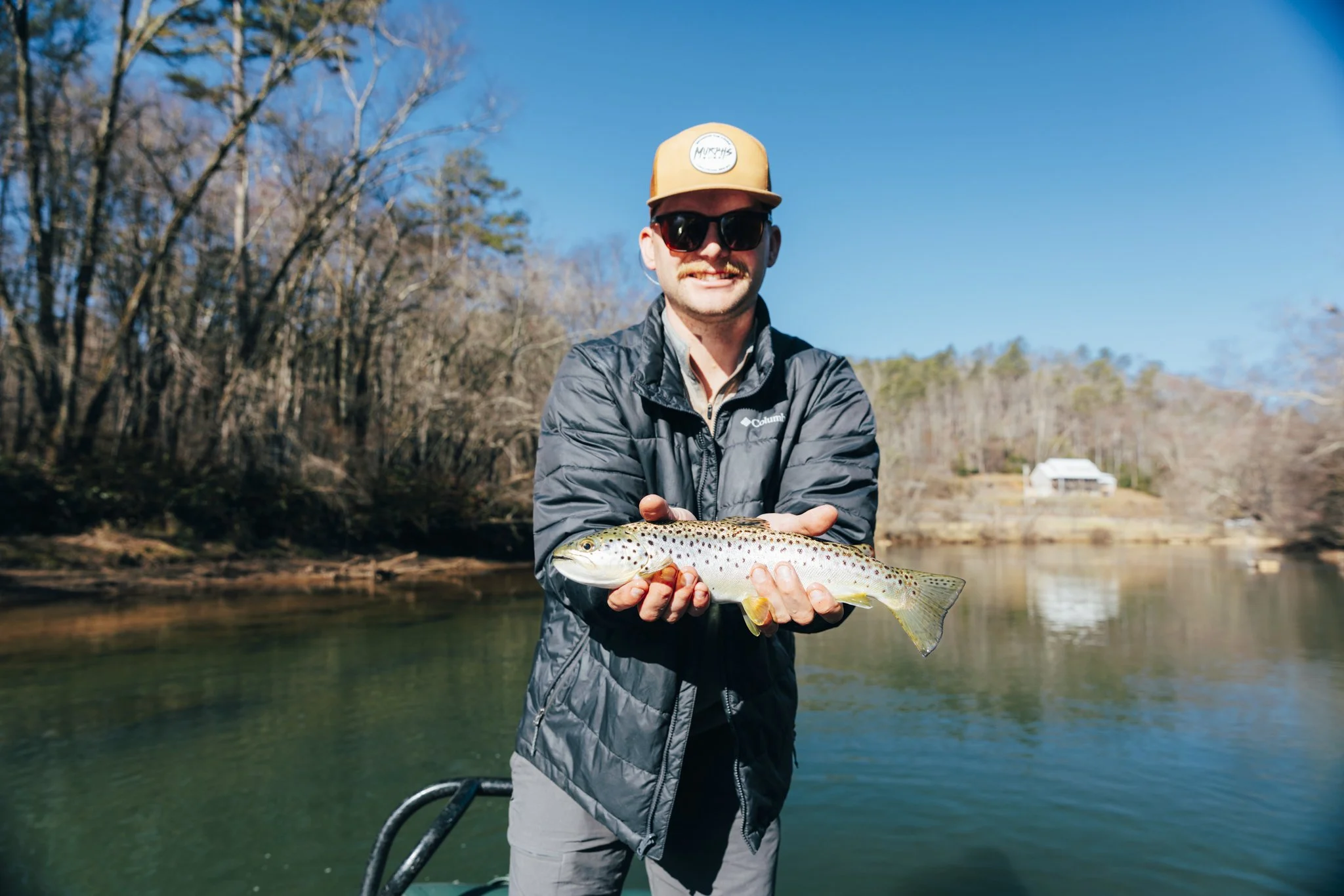 Toccoa River fishing conditions March 2025