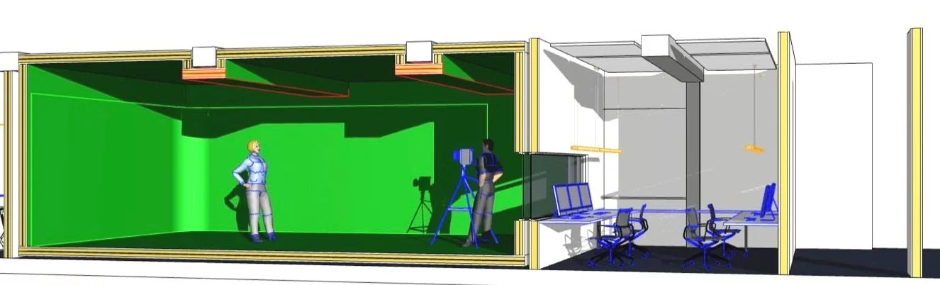 3D Design, General Electric Studio, built by FilmTruppe