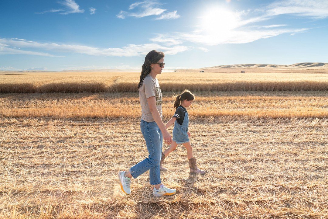 I used to wonder why God saw fit to have me marry a farmer. It went against every narrative of the life I pictured for myself. (See: having a plan. See: living in a city.) 

In the early years of marriage, I wondered if I gave up all of my dreams for