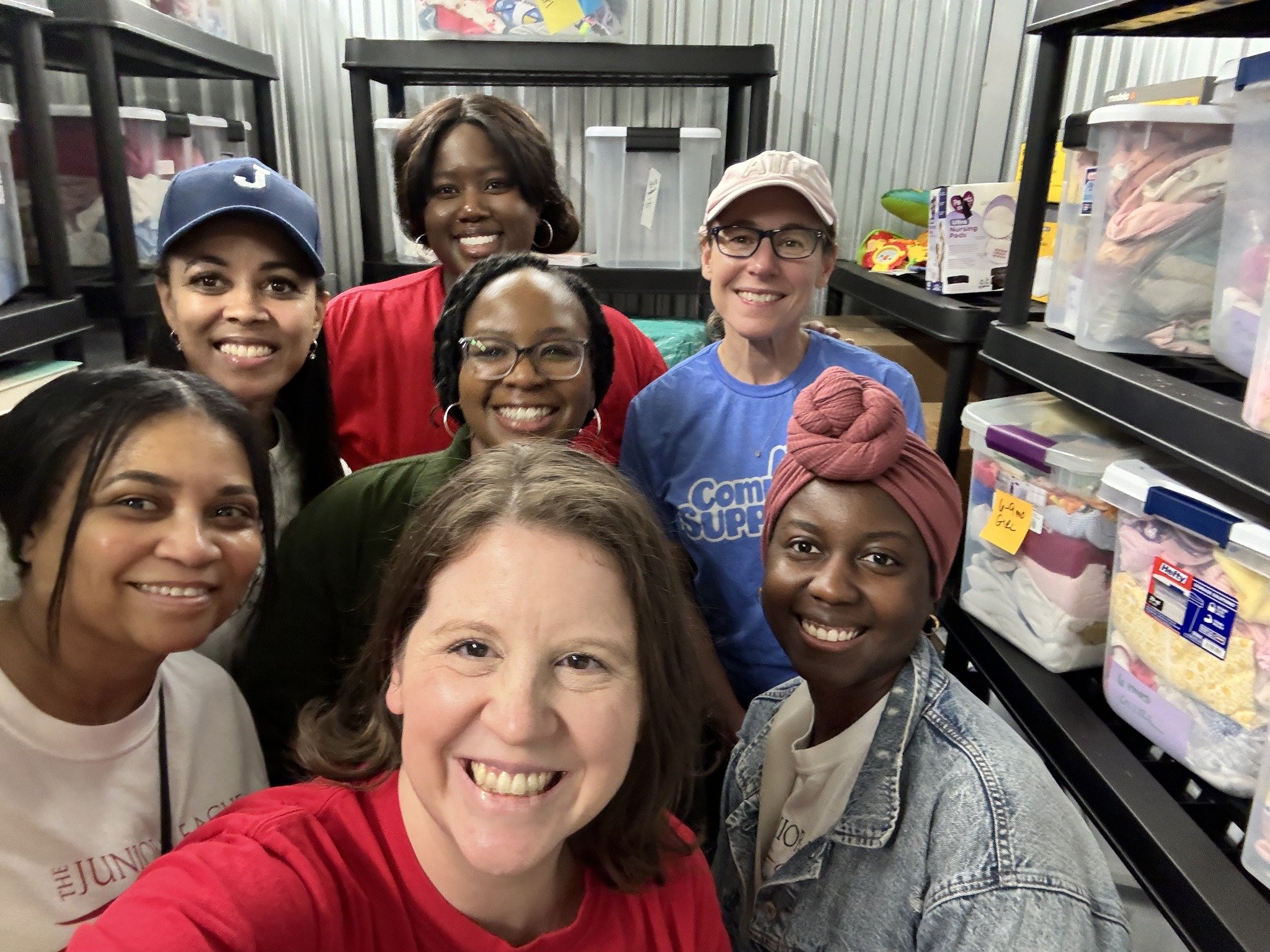 Thank you to @jlatlanta for their help organizing our storage units! It was no small task, and we are so grateful they were willing to tackle it ❤️