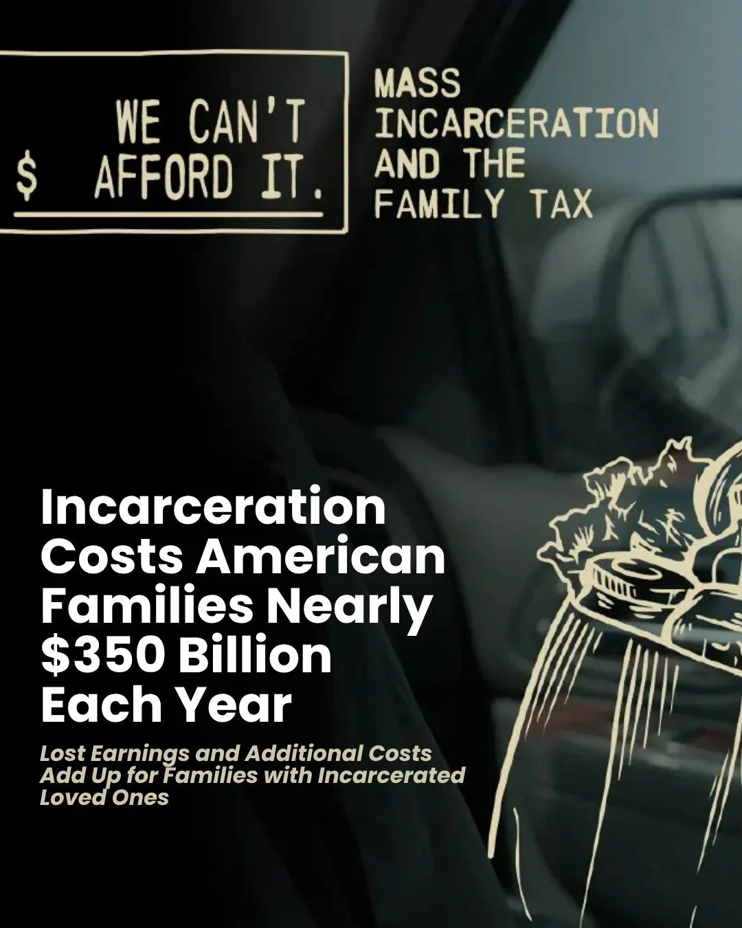 Every child born to a woman in prison is born with the deck stacked against them.

New research shows mass incarceration costs American families $348 billion every year. But behind those numbers are real children, real mothers, real families struggli