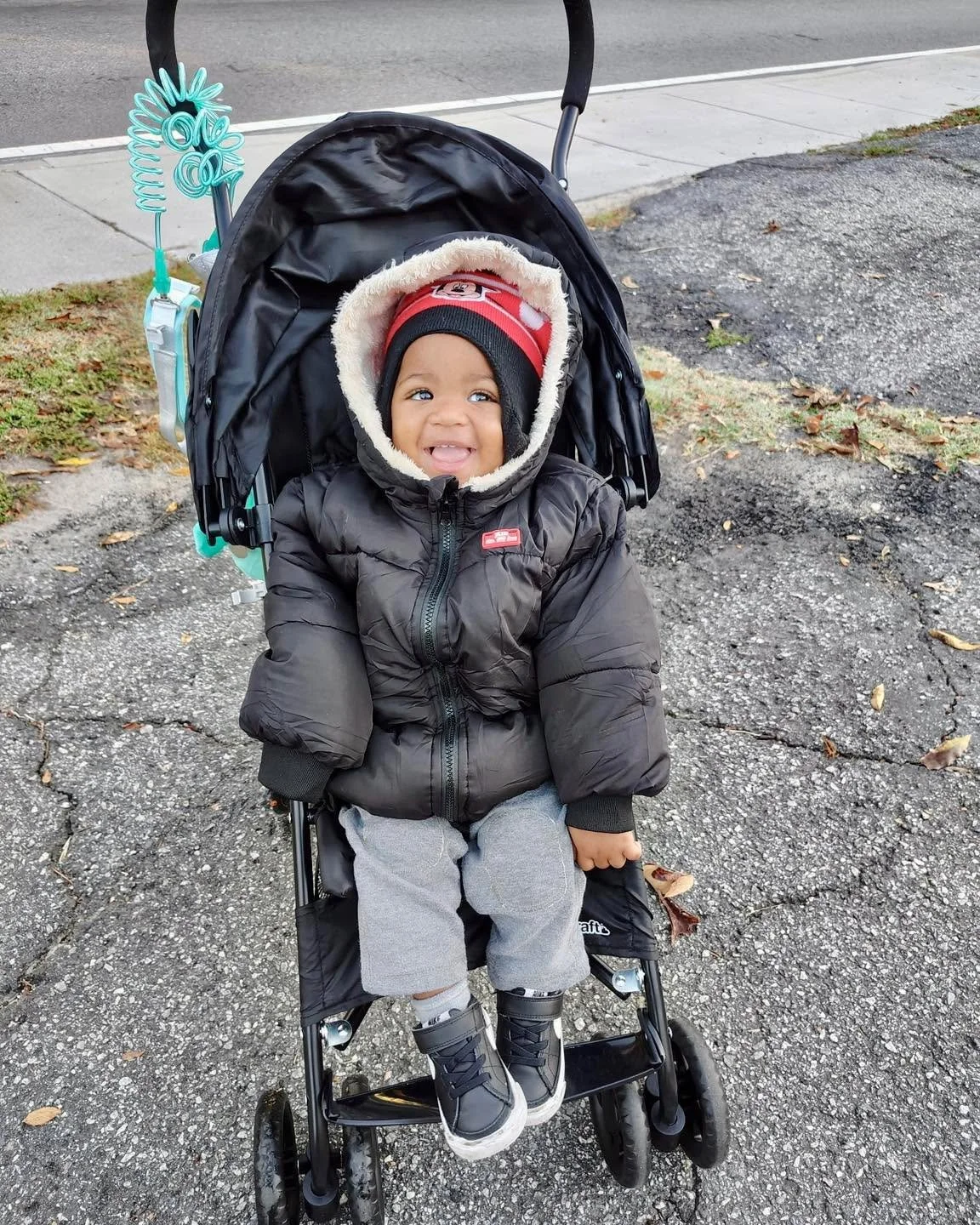 What a precious smile to brighten our Friday! 
This sweet familiar face (did you get our last e newsletter?!) reminds us why we do what we do at Motherhood Beyond Bars. Supporting families means meeting them where they are—whether it's providi