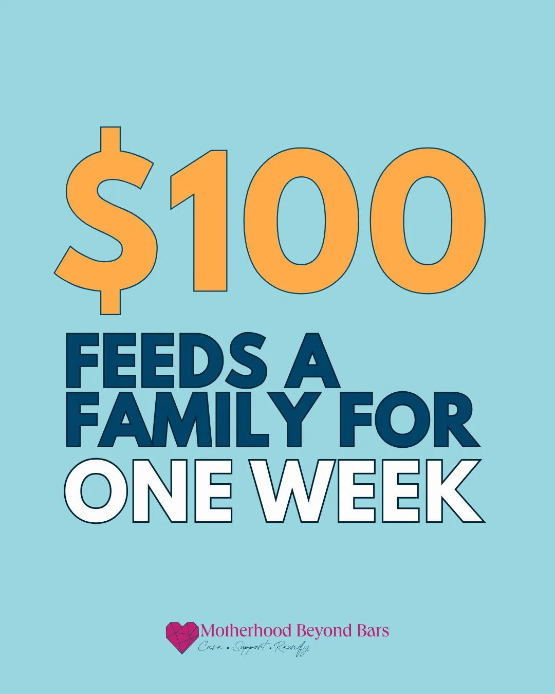 MINUTES. That's all it took for you to show up for 20 families.

As fast as donations came in, we sent them right back out. But we're just getting started&mdash;MBB families still need us.

$100 = one week of groceries for a family. Let's keep going!