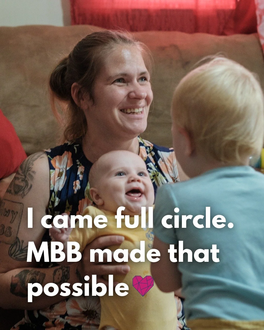 From program participant to Program Coordinator 🩷

Motherhood Beyond Bars is family to me. I was a program participant first, and now I get to support women walking the same path I once did.

For me, it goes back to the very beginning: having someon