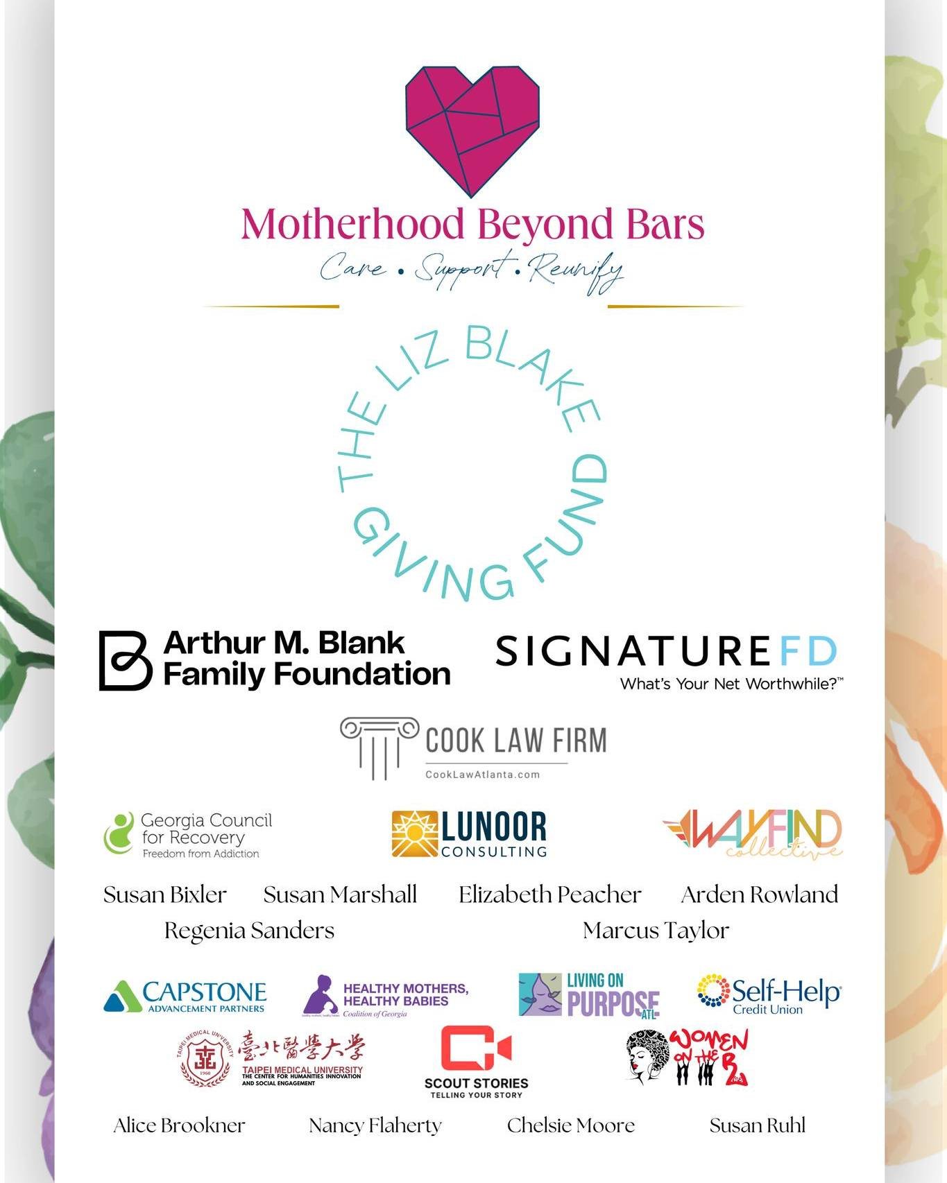 We are so grateful. 💗

The MBB Spring Luncheon would not be possible without the incredible generosity of our sponsors. A special thank you to our Presenting Sponsor, the Liz Blake Giving Fund, and our Gold Sponsors, the @blankfoundation  and Signat
