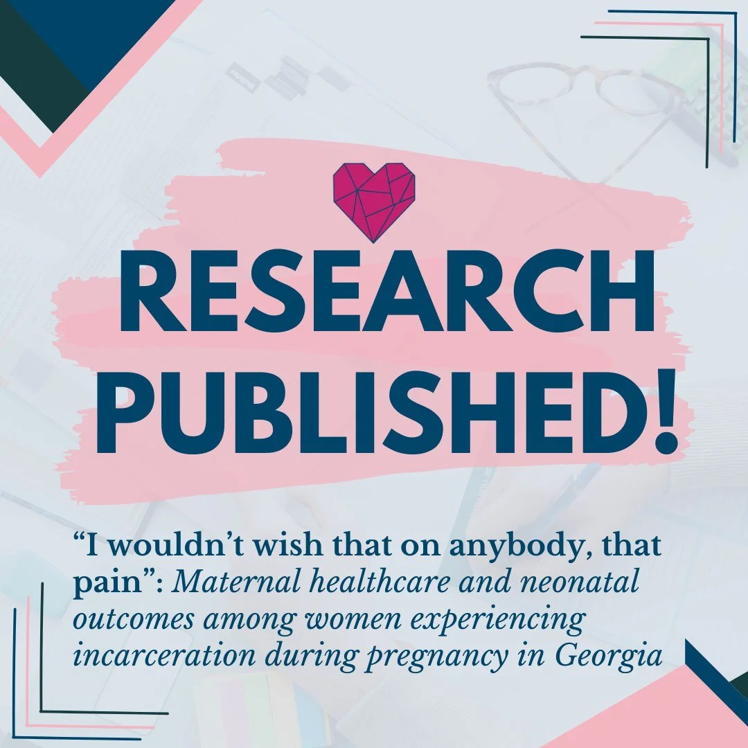 Research is one of the most powerful tools for change. MBB is proud to be part of a landmark study &mdash; our sixth published research collaboration &mdash; examining maternal healthcare and birth outcomes for pregnant women who are incarcerated in 