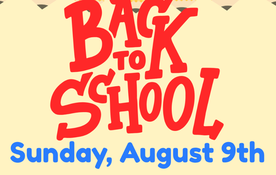 Back to School Sunday!