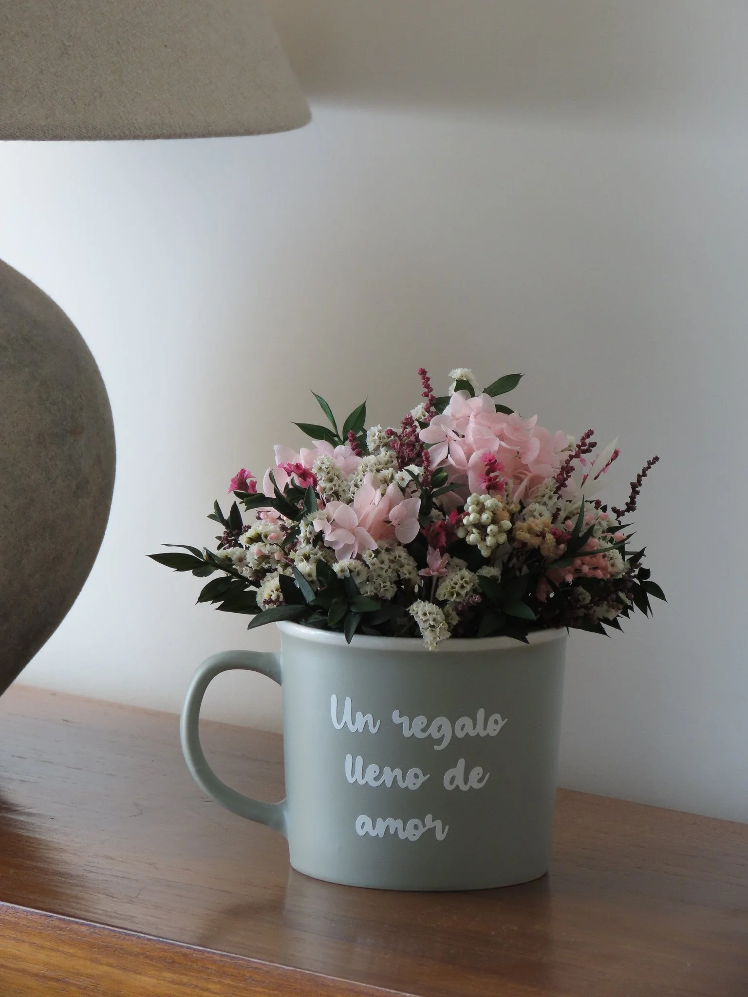 Taza floral