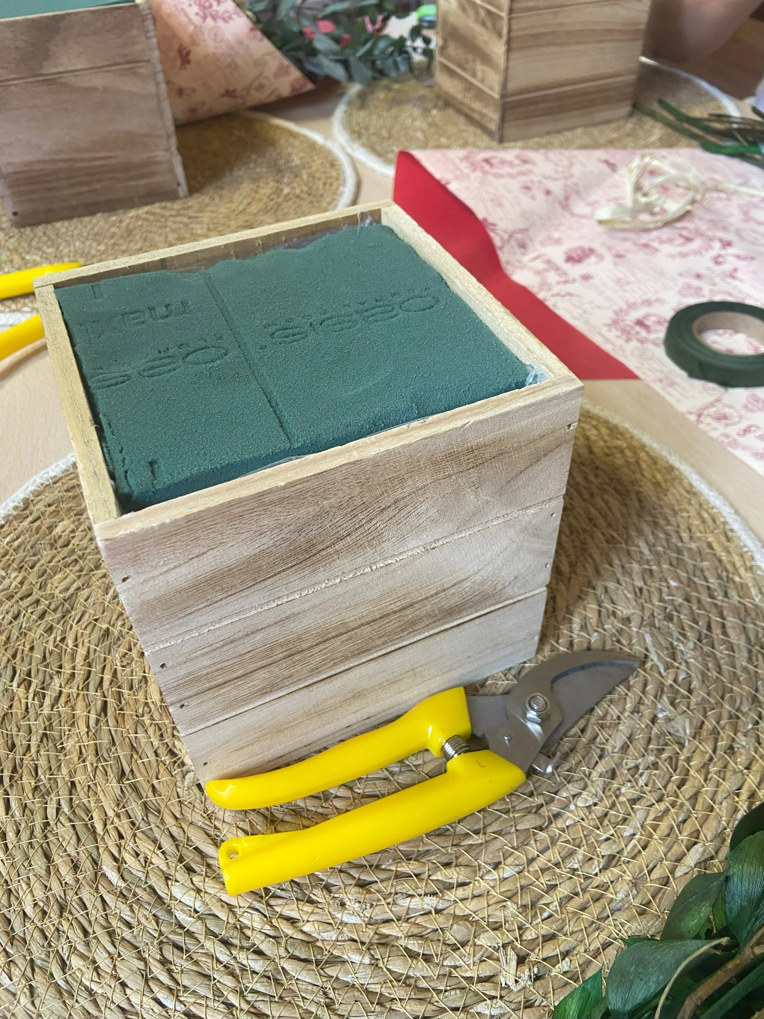 Taller privado de centro con flor preservada Flor de Lava