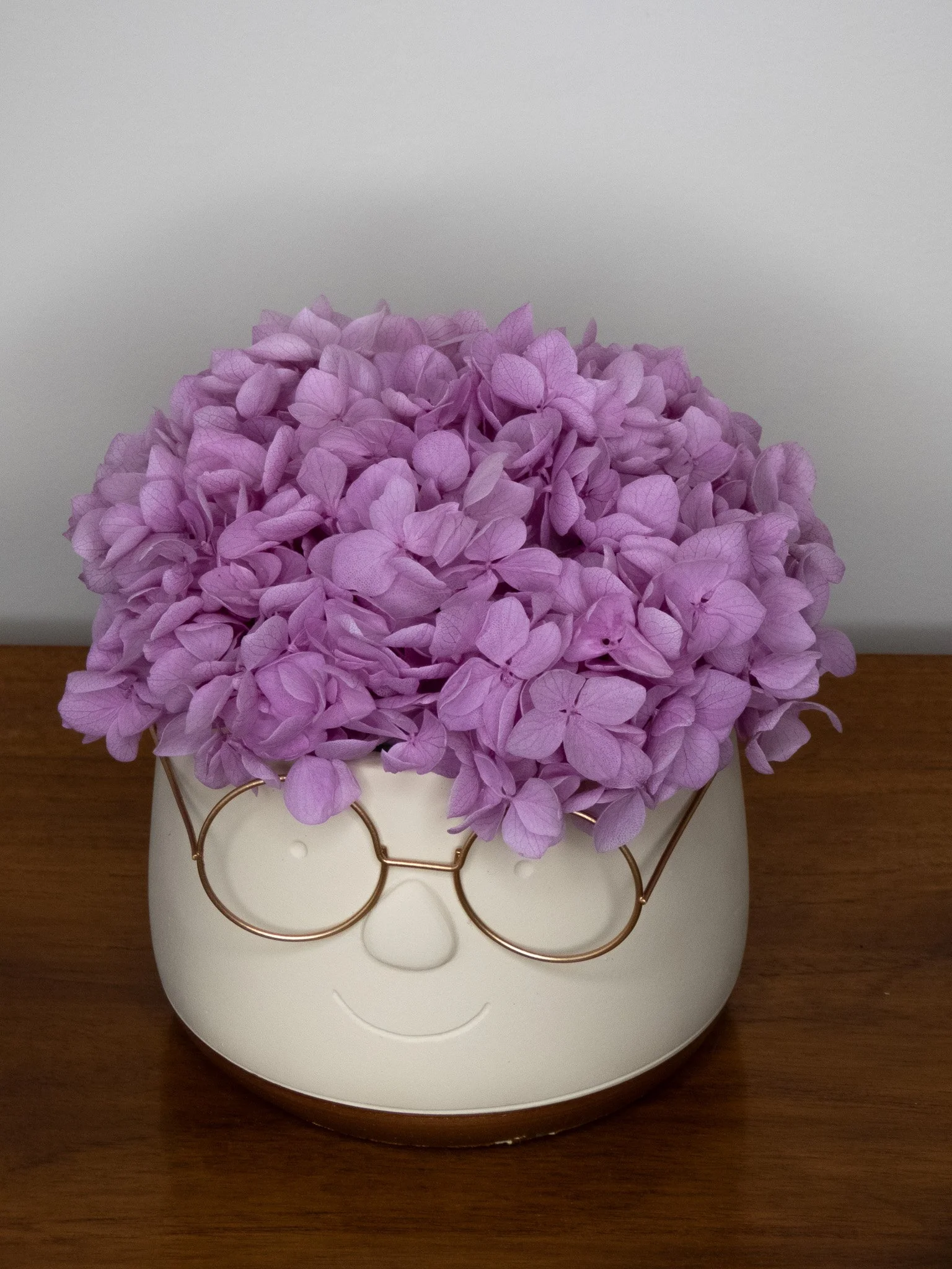 Adorable HARRY grande de flor preservada Flor de Lava