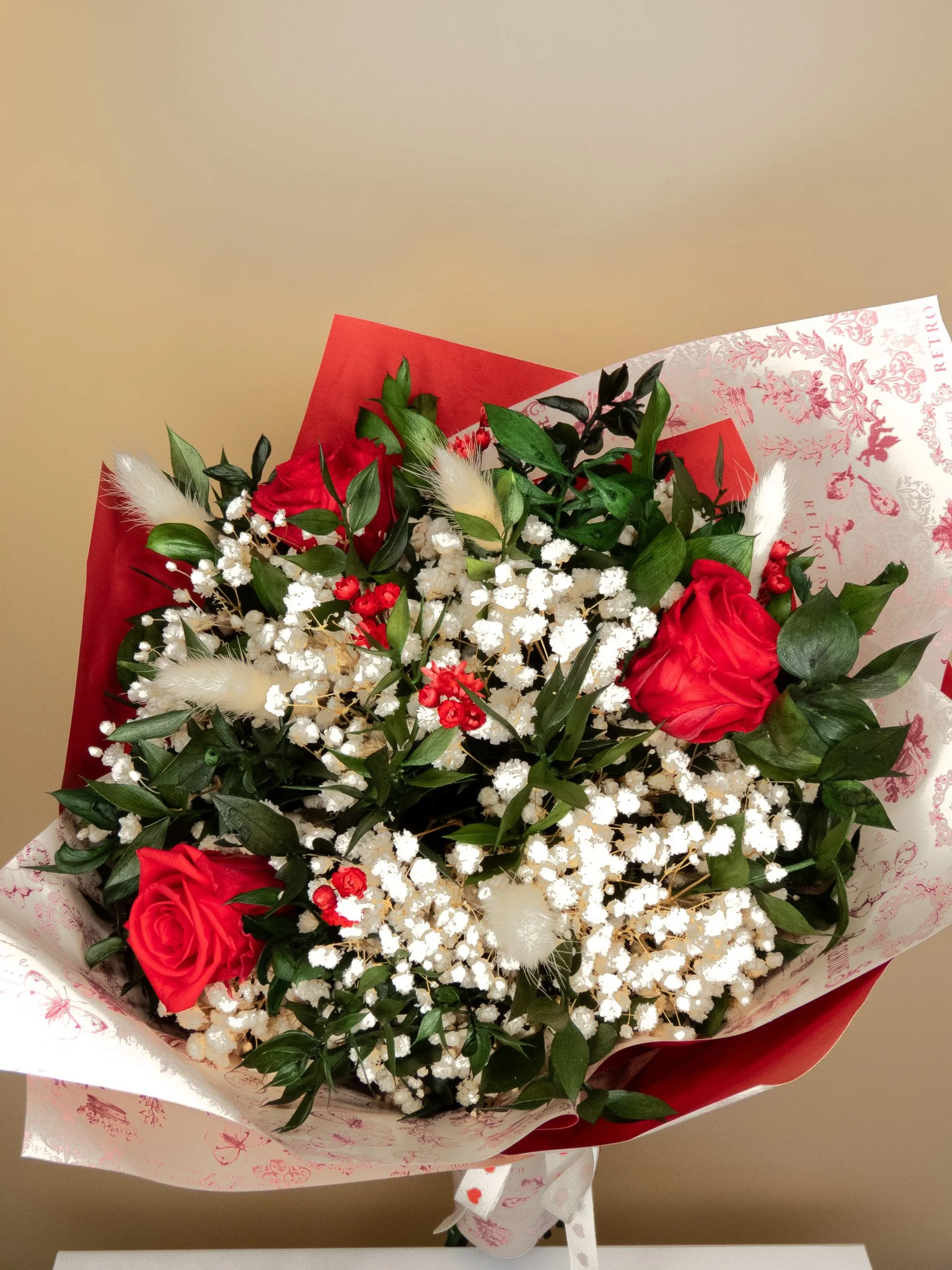 Ramo de flor preservada Classic Love, de Flor de Lava